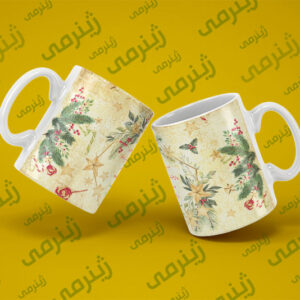 ماگ چاپ شده طرح تولد مرداد MORDAD -WHITE-015 ماگ سرامیکی