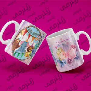 طرح تولد شهریور SHAHRIVAR-WHITE-030 ماگ سرامیکی