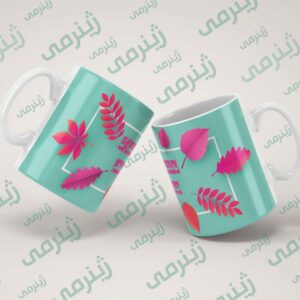 طرح تولد مهرماه MEHR-WHITE-029ماگ سرامیکی