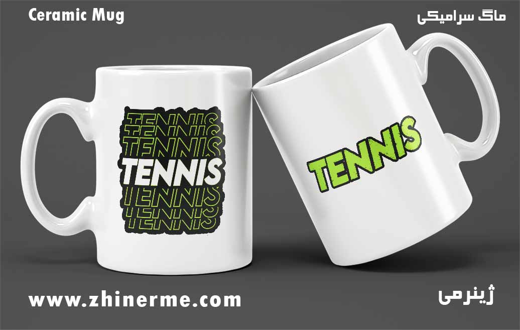 ماگ تنیس یک هدیه ورزشی 020 Ceramic mug