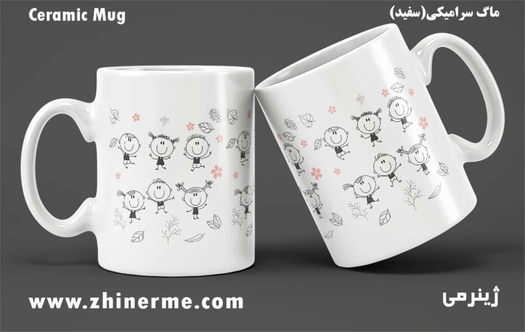 ماگ سرامیکی کودکانه برای مدرسه 02
